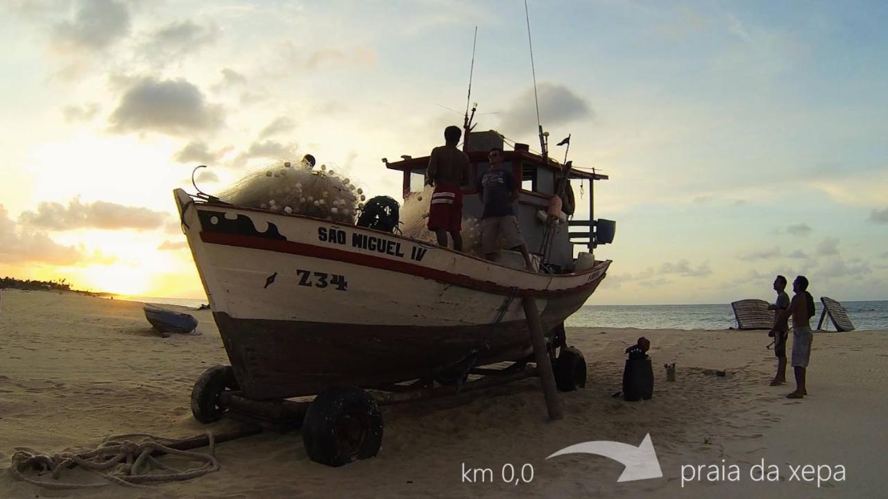 Pousada Recanto Da Praia Сан-Мигел-ду-Гостозу Экстерьер фото