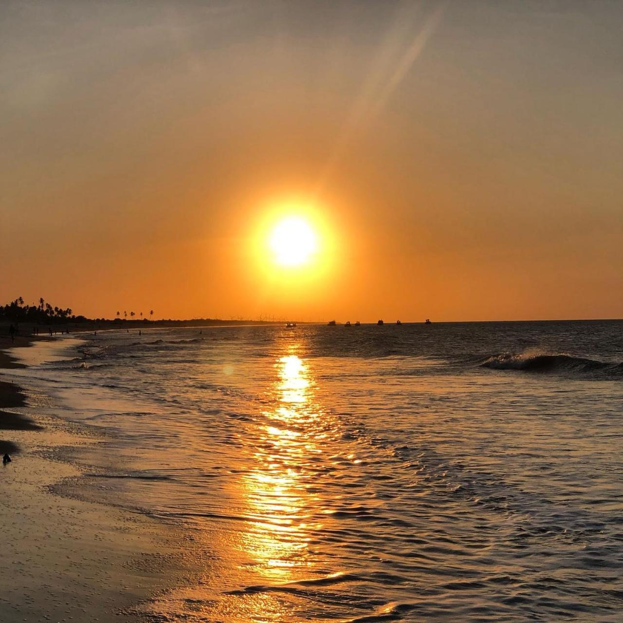 Pousada Recanto Da Praia Сан-Мигел-ду-Гостозу Экстерьер фото